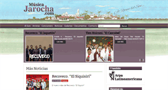 Desktop Screenshot of musicajarocha.com